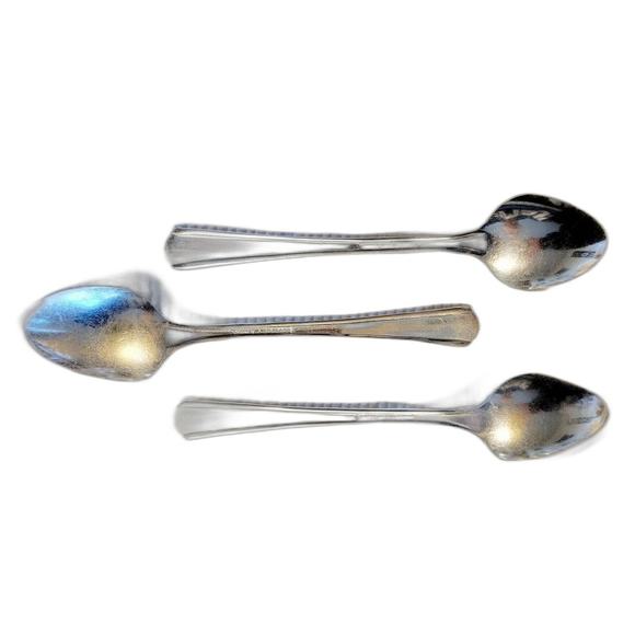 Court Silver Plate‎ table spoons (3) - Picture 2 of 5